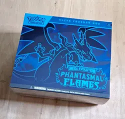 Pokemon TCG Mega Evolution Phantasmal Flames Elite Trainer Box - Image 1