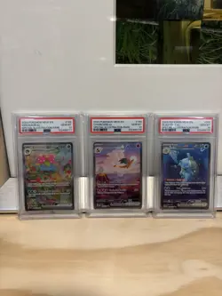 Pokemon S&V 151 PSA 10 Venusaur 198 Charizard 199 Blastoise 200 SEQUENTIAL - Image 1