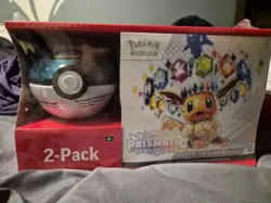 Pokemon TCG Prismatic Evolutions Elite Trainer Box 2-Pack New and Sealed - Image 1