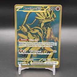 Pokemon TCG Koraidon EX Hyper Rare Card 245/091 Paldean Fates English - Image 1