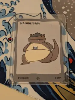 Pokenots Kangascam 0018 Dysfunctional Passholder Pokenots 151 NM Pokemon Card - Image 1