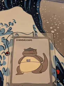 Pokenots Kangascam 0018 Dysfunctional Passholder Pokenots 151 NM Pokemon Card - Image 2
