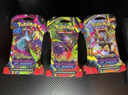 50x Pokemon Mega Evolution Phantasmal Flames Sleeved Booster Pack Lot Of 50 New - Image 1