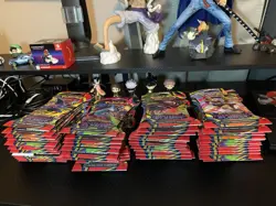 50x Pokemon Mega Evolution Phantasmal Flames Sleeved Booster Pack Lot Of 50 New - Image 2