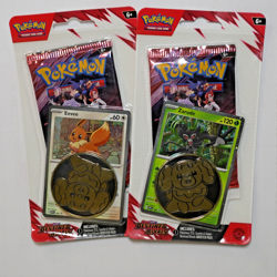 Pokemon TCG Destined Rivals Single Blister (x2) Eevee + Zarude Promos New Sealed - Image 1