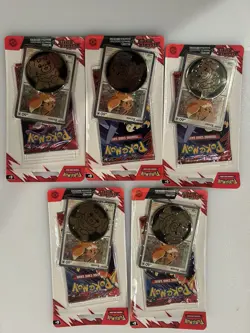 Five (5) Pokemon Destined Rivals Blister Pack | Eevee Promo | BRAND NEW - Image 1