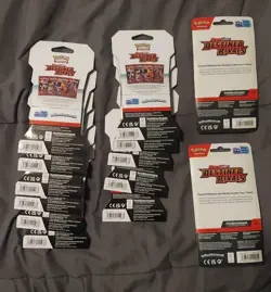 Pokemon TCG Lot of (13) Destined Rivals 11 Sleeved Booster Pack, 2 Blisters - Image 2