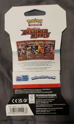 Pokemon TCG Lot of (13) Destined Rivals 11 Sleeved Booster Pack, 2 Blisters - Image 4