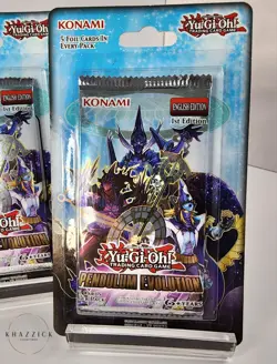 YuGiOh TCG Pendulum Evolution 1st Edition Blister Pack x1 Factory Sealed PEVO 83717833079 - Image 1