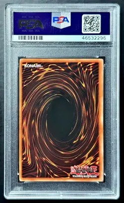 2002 Yugioh RED-EYES B. DRAGON LOB-070 Original Unlimited Ultra Rare PSA 9 Mint - Image 2