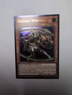 Yugioh Zoodiac Whiptail OP05-EN002 Unlimited Ultimate Rare NM - Image 1