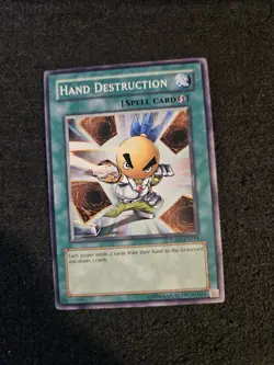 Yugioh Hand Destruction TU01-EN014 Common NM - Image 1