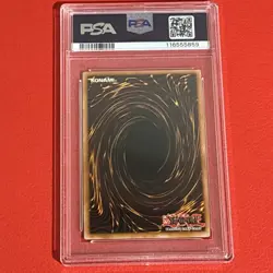 Yu-Gi-Oh Invasion Of Chaos 1st Edition Dimension Fusion IOC-094 PSA 6 YuGiOh - Image 2