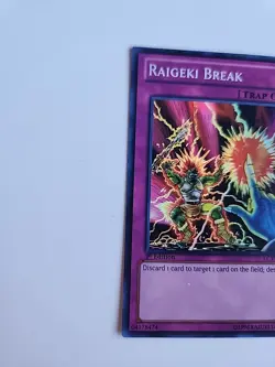 Yugioh Raigeki Break LCYW-EN286 (Super Rare) 1st Edition #Y6 - Image 2