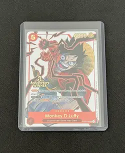 Monkey.D.Luffy ST01-012 3rd Anniversary Winner Promo - Image 1