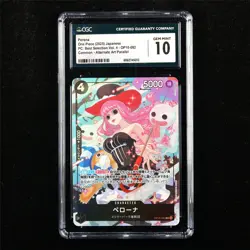 CGC 10 GEM MINT 2025 One Piece JPN Perona OP10-092 C (Alt Art) - Image 1