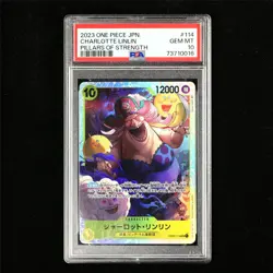 PSA 10 GEM MT 2023 One Piece JPN Charlotte Linlin OP03-114 SR - Image 2