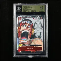 BGS 10 PRISTINE 2022 One Piece JPN Usopp ST01-002 C - Image 1