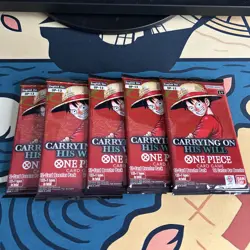 One Piece OP-13 Carrying On His Will Booster Pack ENGLISH New Sealed X5 - Image 1