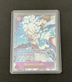 Monkey.D.Luffy (Alternate Art) OP05-119 Premium Booster -The Best- Foil - Image 1