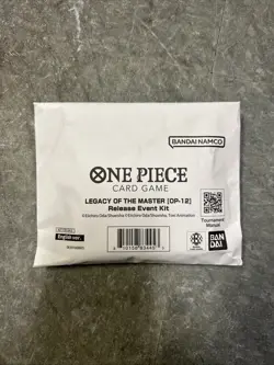 One Piece TCG: Legacy of the master OP-12 Release Event Kit - Sealed - Image 1