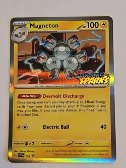 Magneton - 153 Sv: Scarlet & Violet Promo Cards Holo MINT PACK FRESH STAMPED - Image 1