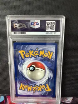 1999 Pokemon DRAGONITE #5 Black Star Promo The First Movie Stamped English PSA 8 - Image 2