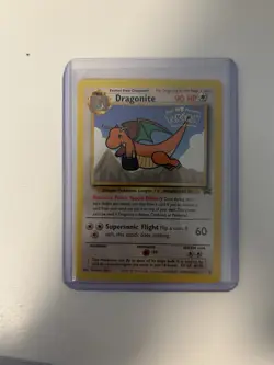 Pokemon Dragonite BLACK STAR 5 - WOTC PROMO - POKEMON THE FIRST MOVIE 1999 - LP - Image 1