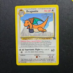 Pokemon Dragonite BLACK STAR 5 - WOTC PROMO - POKEMON THE FIRST MOVIE 1999 - Image 1