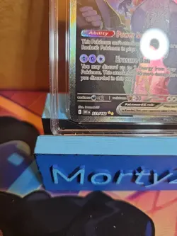 CGC 10 Gem Mint Team Rocket's Mewtwo EX 231/182 Pokemon Destined Rivals SIR - Image 2