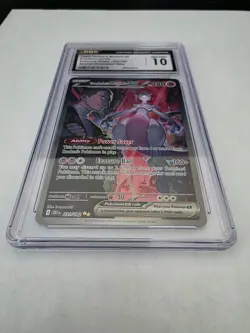 Pokemon Team Rocket’s Mewtwo ex SIR CGC 10 Gem Mint – Destined Rivals 231/182 - Image 3