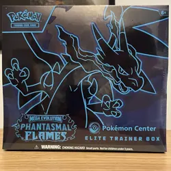 Pokemon TCG: Mega Evolution Phantasmal Flames Pokemon Center ETB ✅SEALED NEW✅ - Image 1