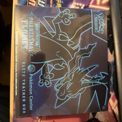 Phantasmal Flames Pokemon Center ETB (Elite Trainer Box) - Pokemon TCG - Sealed - Image 1