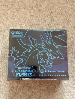 Pokemon TCG Phantasmal Flames Pokemon Center ETB ✅ SEALED - Image 1