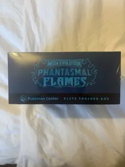 Pokemon TCG: Mega Evolution Phantasmal Flames Pokemon Center ETB ✅SEALED NEW✅ - Image 3