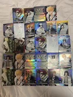 Union Arena Bleach Thousand Year Blood War SR And Action Point Card Lot - Image 1