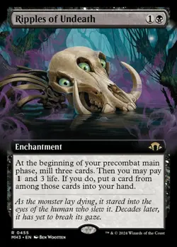 FOIL Ripples of Undeath (EXTENDED) MTG | NM/EX | Modern Horizons 3 - Image 1