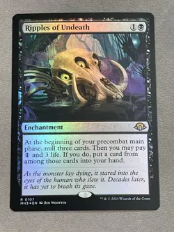 Ripples of Undeath MTG Modern Horizons 3 Foil NM - Image 1