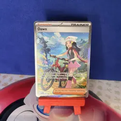 Dawn 129/094 Pokemon TCG Phantasmal Flames SIR Mint English Pokemon Card - Image 1