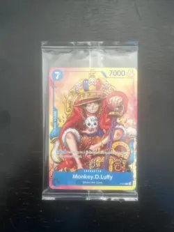 One Piece Monkey D Luffy P-043 Convention Exclusive Promo Non Foil New Sealed - Image 1