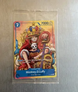 One Piece Monkey D Luffy P-043 Convention Exclusive Promo Non Foil New Sealed - Image 1
