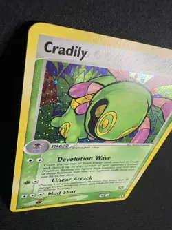Pokemon TCG Cradily EX Legend Maker Holo Rare Card 3/92 Near Mint Card - Image 1