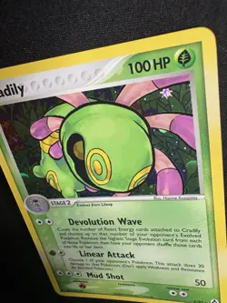 Pokemon TCG Cradily EX Legend Maker Holo Rare Card 3/92 Near Mint Card - Image 2
