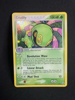 Pokemon TCG Cradily EX Legend Maker Holo Rare Card 3/92 Near Mint Card - Image 4