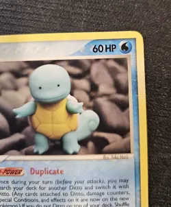 Pokemon Squirtle Ditto Card Delta Species 64/113. Near Mint. - Image 5