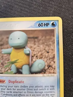 Pokemon Ditto Squirtle Regular Card 40/113 Delta Species - Image 2