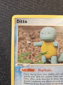 Pokemon Ditto Squirtle Regular Card 40/113 Delta Species - Image 3