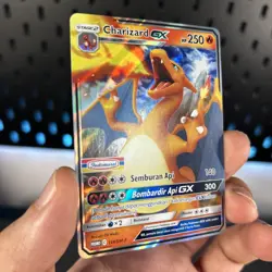 Pokemon Card Charizard GX 159/SM-P Sun & Moon Promo Indonesian Holo 2020 Rare - Image 3