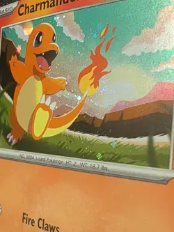 Charmander ASC 020/217 Cosmos Holo SWIRL Promo Ascended Hero’s Pokemon Card - Image 4