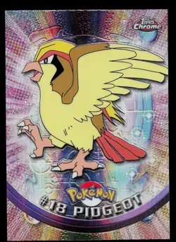 Pokemon Card - Pidgeot Topps Chrome TV Animation Edition 18 Foil SPECTRA Chrome - Image 1